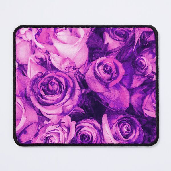 Item preview, Hippiness Psychedelic Aesthetic Roses in Violet and Pink designed and sold by Trish Dish.