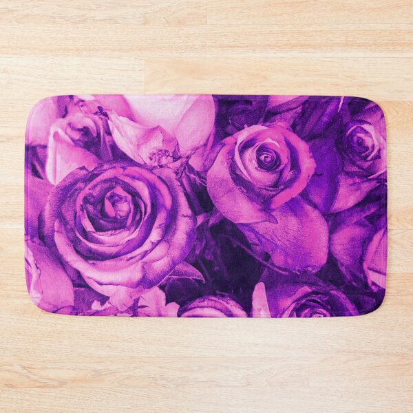 Item preview, Hippiness Psychedelic Aesthetic Roses in Violet and Pink designed and sold by Trish Dish.