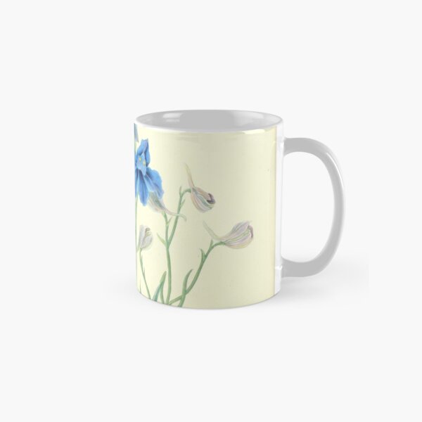 Roscoe, Margaret (1786-1840) - Floral Illustrations of the Seasons 1831 - Delphinium Grandiflorum Classic Mug