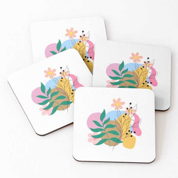Item preview, flower mural art designed and sold by Charmy Design.