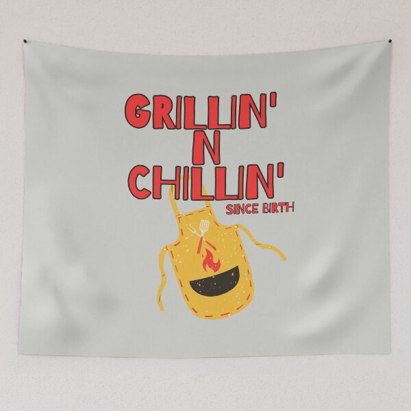 Item preview, Grillin' n Chillin' | Grilling dad designed and sold by funkycoolshirts.