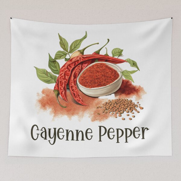 Item preview, Hand Drawn Illustration of Cayenne Pepper designed and sold by Sketch-Shack.