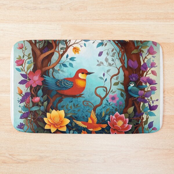 Item preview, Birds with tree designed and sold by ArtfullMinds.