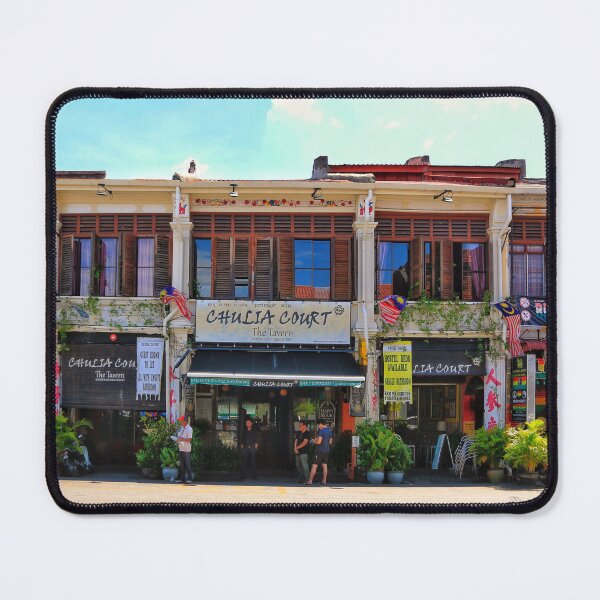 Item preview, A street in Georgetoqm, on the island of Penang in Malaysia. designed and sold by Howard  Boyd.