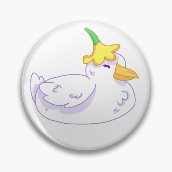 Item preview, flower ducky designed and sold by casserolestan.