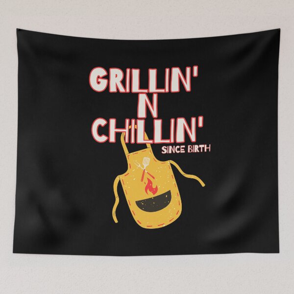 Item preview, Grillin' n Chillin' | Grilling dad designed and sold by funkycoolshirts.