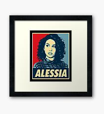 alessia cara - singer acoustic Framed Print