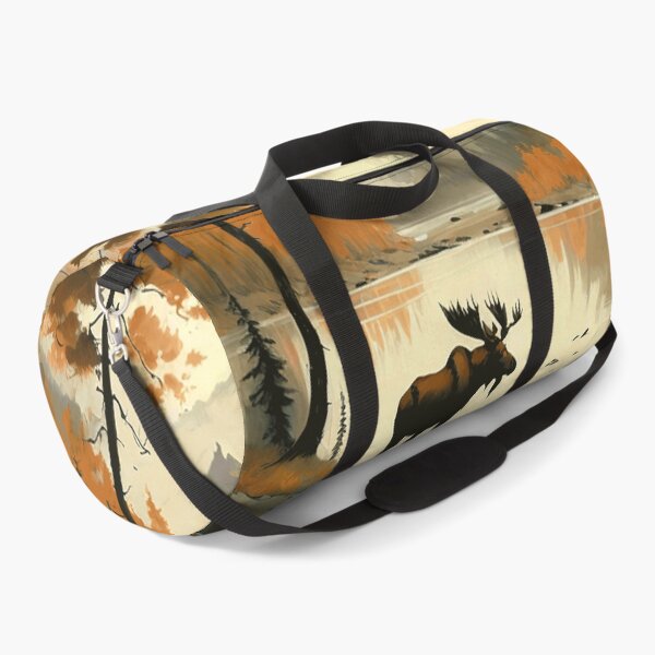 Item preview, Moose in calm water designed and sold by ArtfullMinds.
