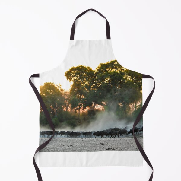 Item preview, Cape Buffalo Crossing the Dried TImbivati River designed and sold by H-Stone-Photo.