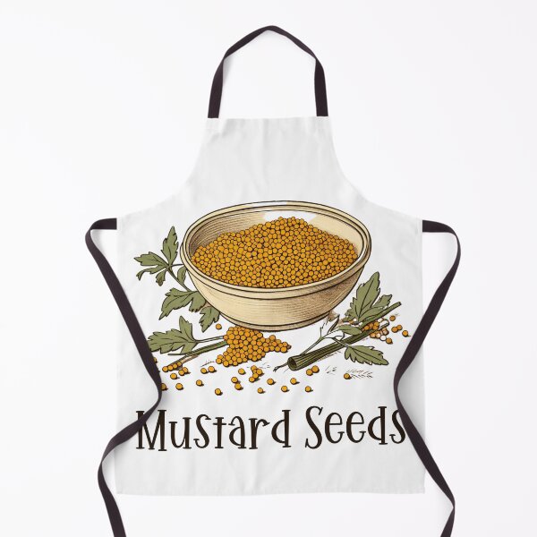 Item preview, Hand Drawn Illustration of Mustard Seeds designed and sold by Sketch-Shack.