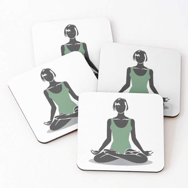 Item preview, African Yoga girl sticker designed and sold by vikyky.