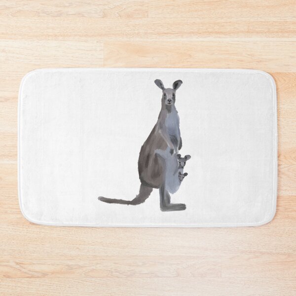 Item preview, kangaroo mama with two babies designed and sold by maryserene.