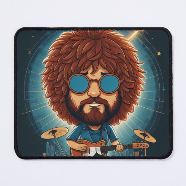 Item preview, Jeff Lynne Cartoon Mr Blue Sky designed and sold by Coreya123.
