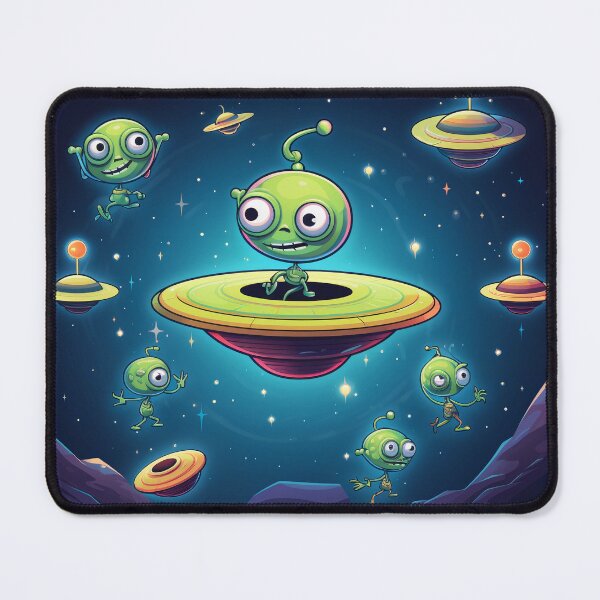 Item preview, Fun Loving Aliens Flying Through Space designed and sold by Tai Chan.