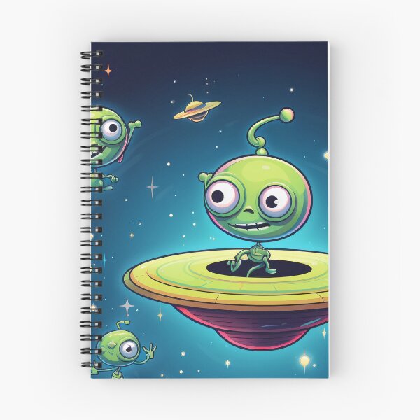 Item preview, Fun Loving Aliens Flying Through Space designed and sold by Tai Chan.