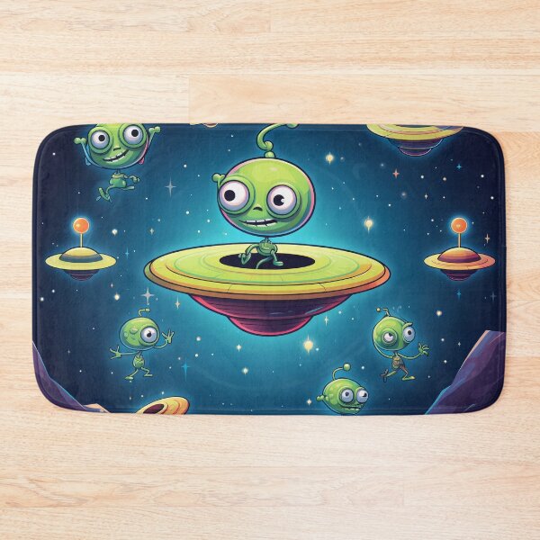 Item preview, Fun Loving Aliens Flying Through Space designed and sold by Tai Chan.