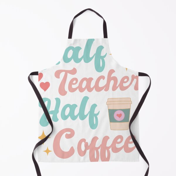 Item preview, Half Teacher Half Coffee designed and sold by Pattranit56.