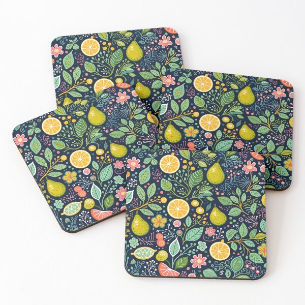 Item preview, Zesty Delights - Fruiting Seamless Pattern with Citrus Fruits designed and sold by vadimcarazan.