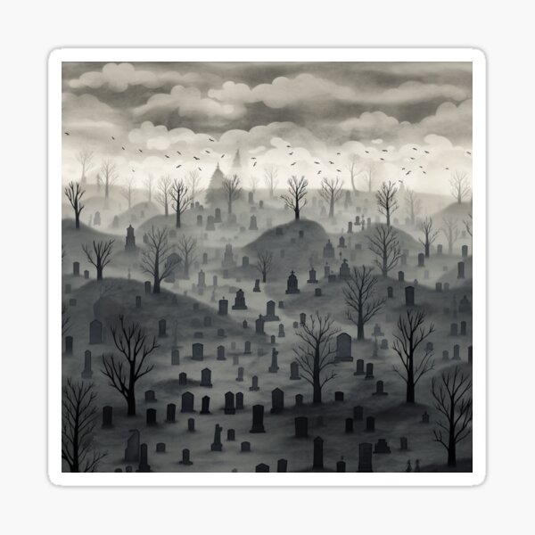 Item preview, Hillside Cemetery designed and sold by AxiomDragon.