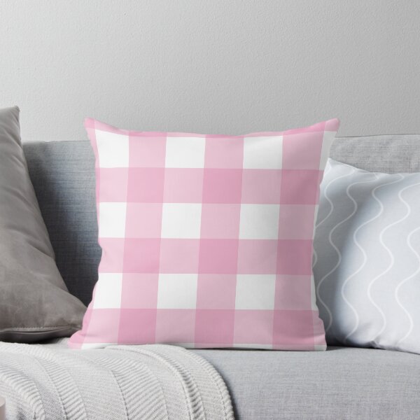 Item preview, Blushing Gingham - Soft Pink Gingham Pattern designed and sold by Lubellebubble20.