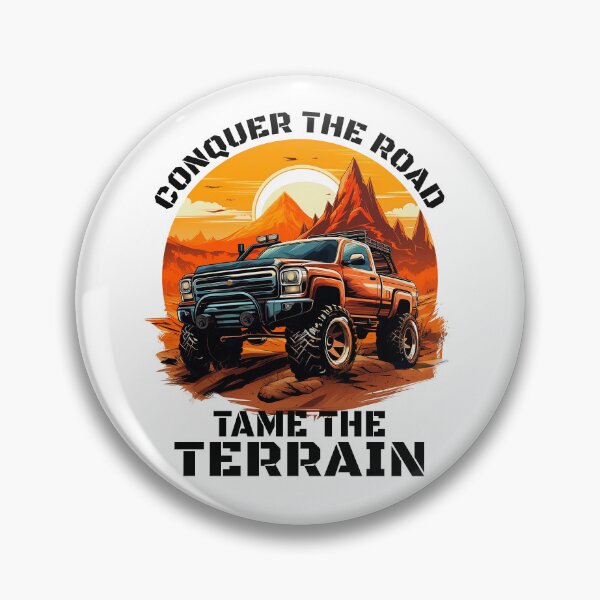 Item preview, Conquer the road, tame the terrain designed and sold by Concept-Hub.