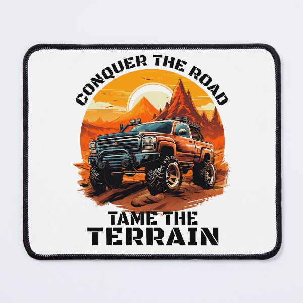 Item preview, Conquer the road, tame the terrain designed and sold by Concept-Hub.