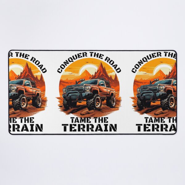 Item preview, Conquer the road, tame the terrain designed and sold by Concept-Hub.