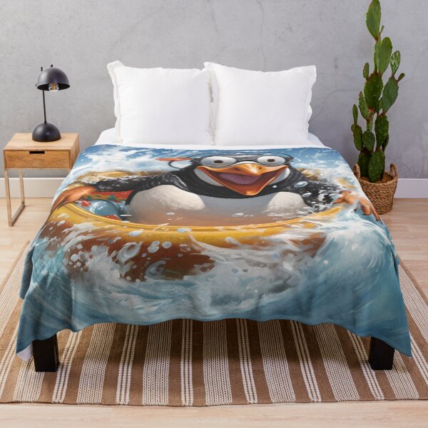 Item preview, Penguin Floating designed and sold by digitaIart.