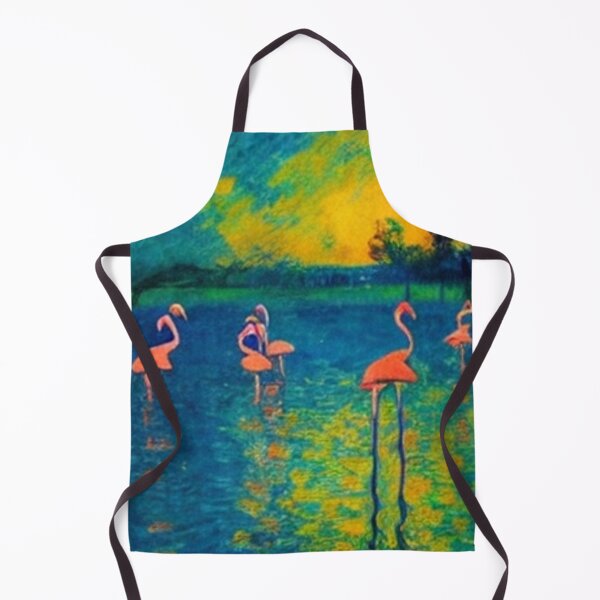 Item preview, Wading Flamingos at Sunset designed and sold by George Hutton Hunter.
