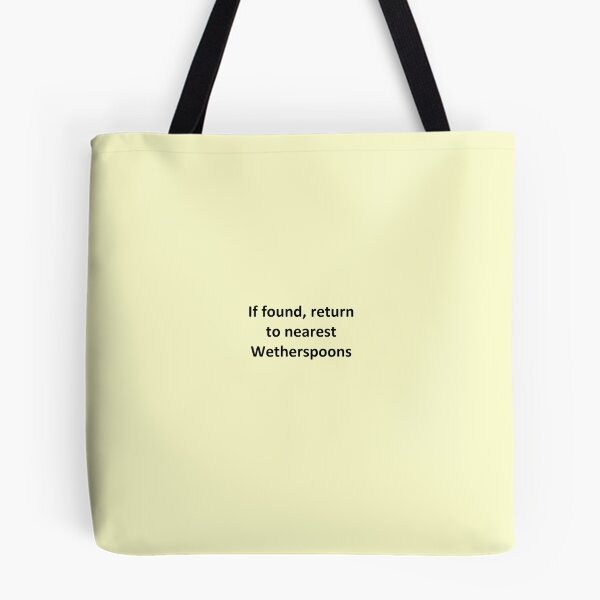 Item preview, Return to Wetherspoons designed and sold by SimpleSlogans.