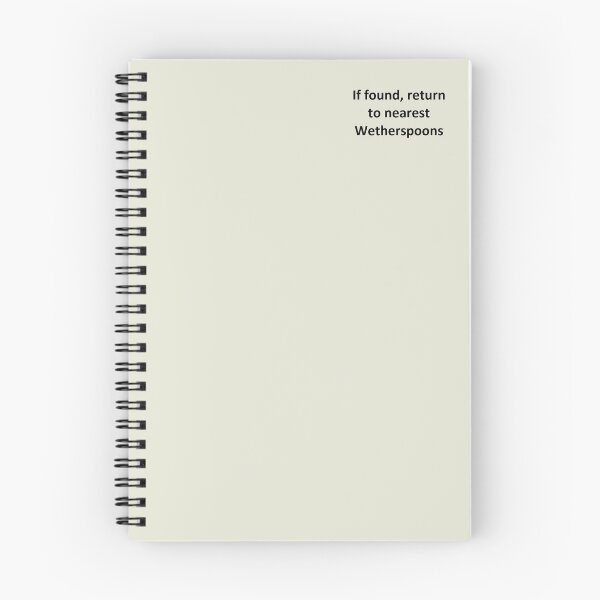 Item preview, Return to Wetherspoons designed and sold by SimpleSlogans.