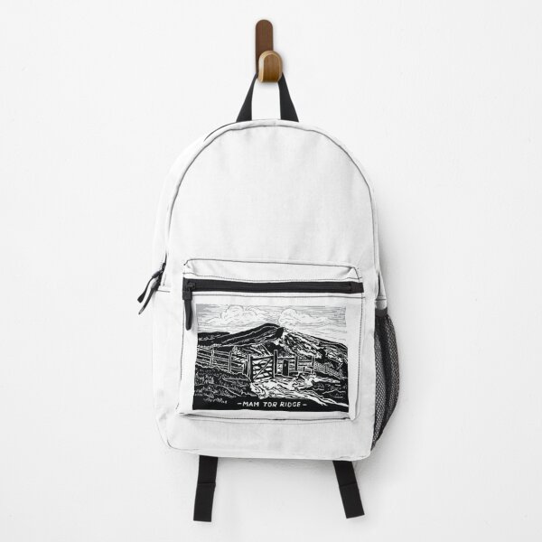 Item preview, Mam Tor Ridge Landscape Linocut designed and sold by louweasely.