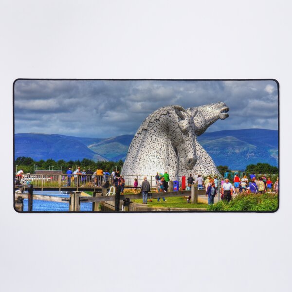 Item preview, Crowds at the Kelpies designed and sold by tomg.