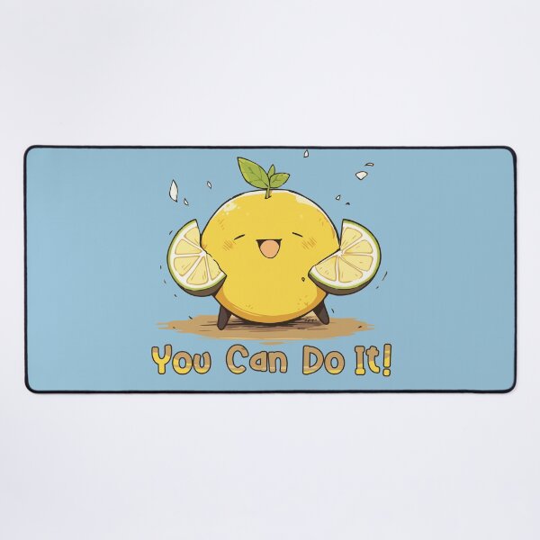 Item preview, Yuzu Cheering You Can Do It designed and sold by myanko.