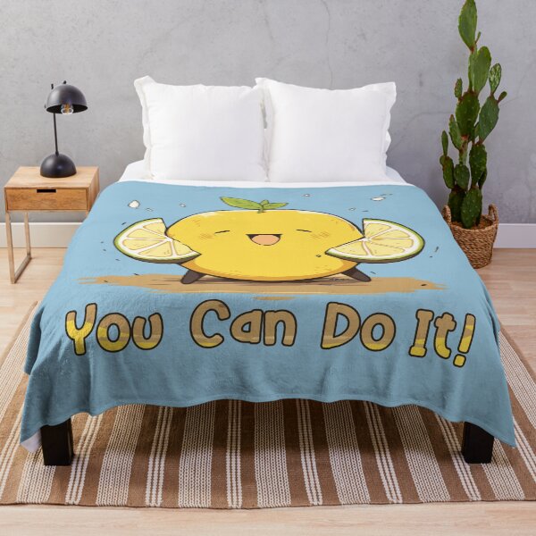 Item preview, Yuzu Cheering You Can Do It designed and sold by myanko.