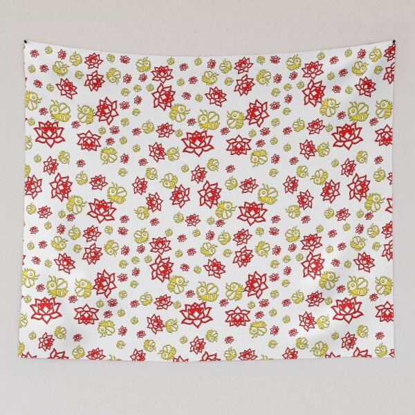Item preview, bee and flowers designed and sold by ThiagoSDantas.