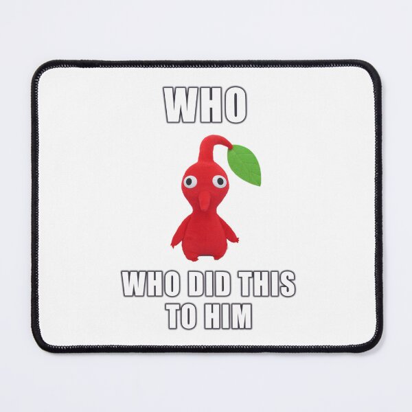 Item preview, Red Pikmin Meme Print designed and sold by SillySealShop.