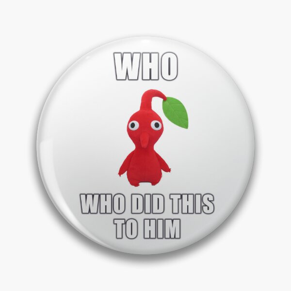 Item preview, Red Pikmin Meme Print designed and sold by SillySealShop.