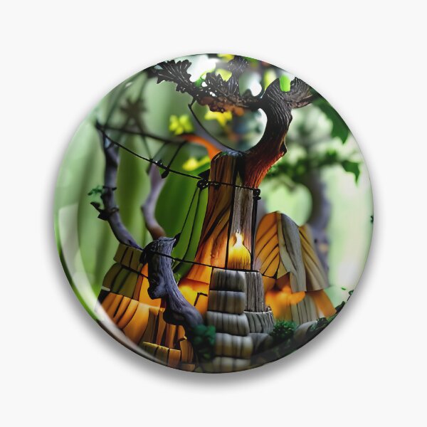Artikelvorschau, A beautiful lush Fairycore Elf forest entworfen und verkauft von PixieDustAIArt.
