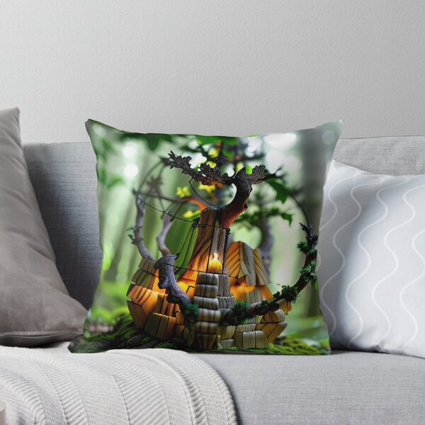 Artikelvorschau, A beautiful lush Fairycore Elf forest entworfen und verkauft von PixieDustAIArt.