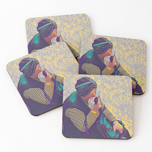 Item preview, WOMAN AT THE WAILING WALL  designed and sold by ArtbyRolleen.