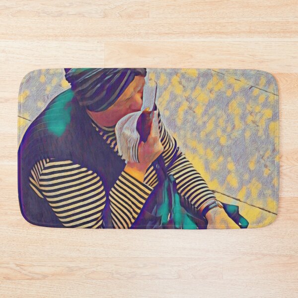 Item preview, WOMAN AT THE WAILING WALL  designed and sold by ArtbyRolleen.