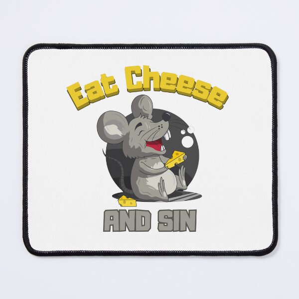 Item preview, EAT CHEESE AND SIN FUNNY GIFTS designed and sold by light-artist.