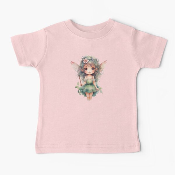Item preview, Watercolor Green Garden Fairy  designed and sold by cetakulang.