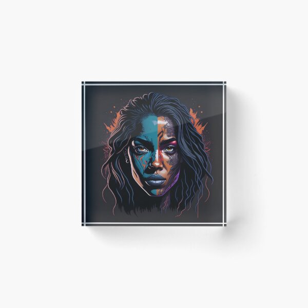 Item preview, Beautiful Artistic Girl Face designed and sold by imabbasanwar.