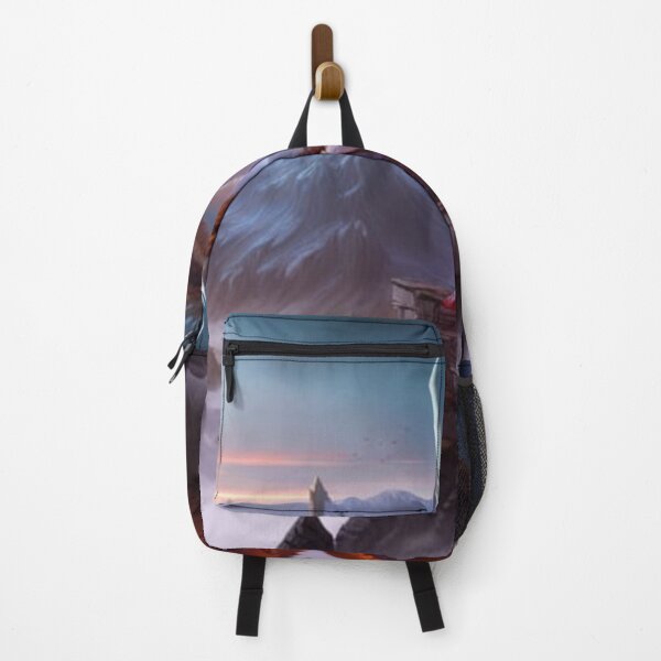 Item preview, Dragon with girl on mountain designed and sold by JackFreestone.