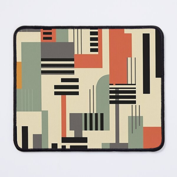 Item preview, 1950s Inspired Modernist Pattern Print designed and sold by QuestingCloset.