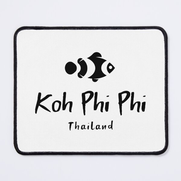 Item preview, Koh Phi Phi Thailand Tropical Fish Design designed and sold by RektRepublic.