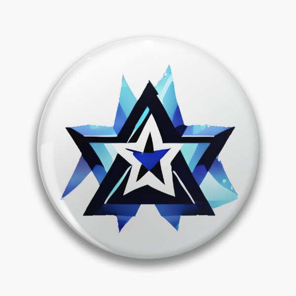 Item preview, Blue Victory Star - Vintage Style designed and sold by Chubuter.