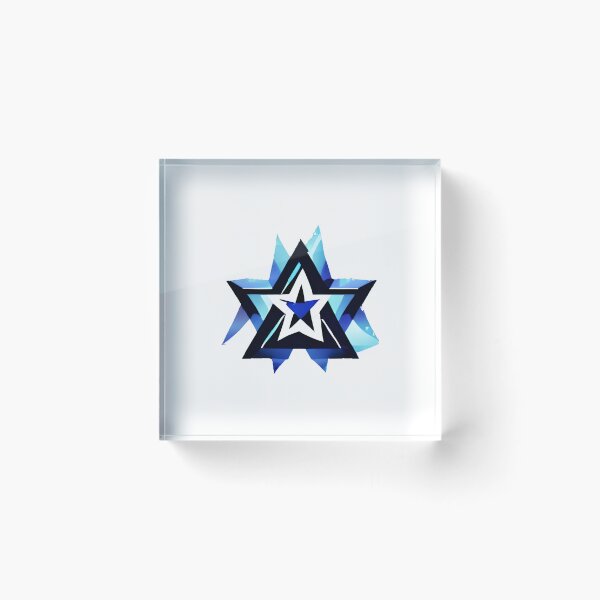 Item preview, Blue Victory Star - Vintage Style designed and sold by Chubuter.